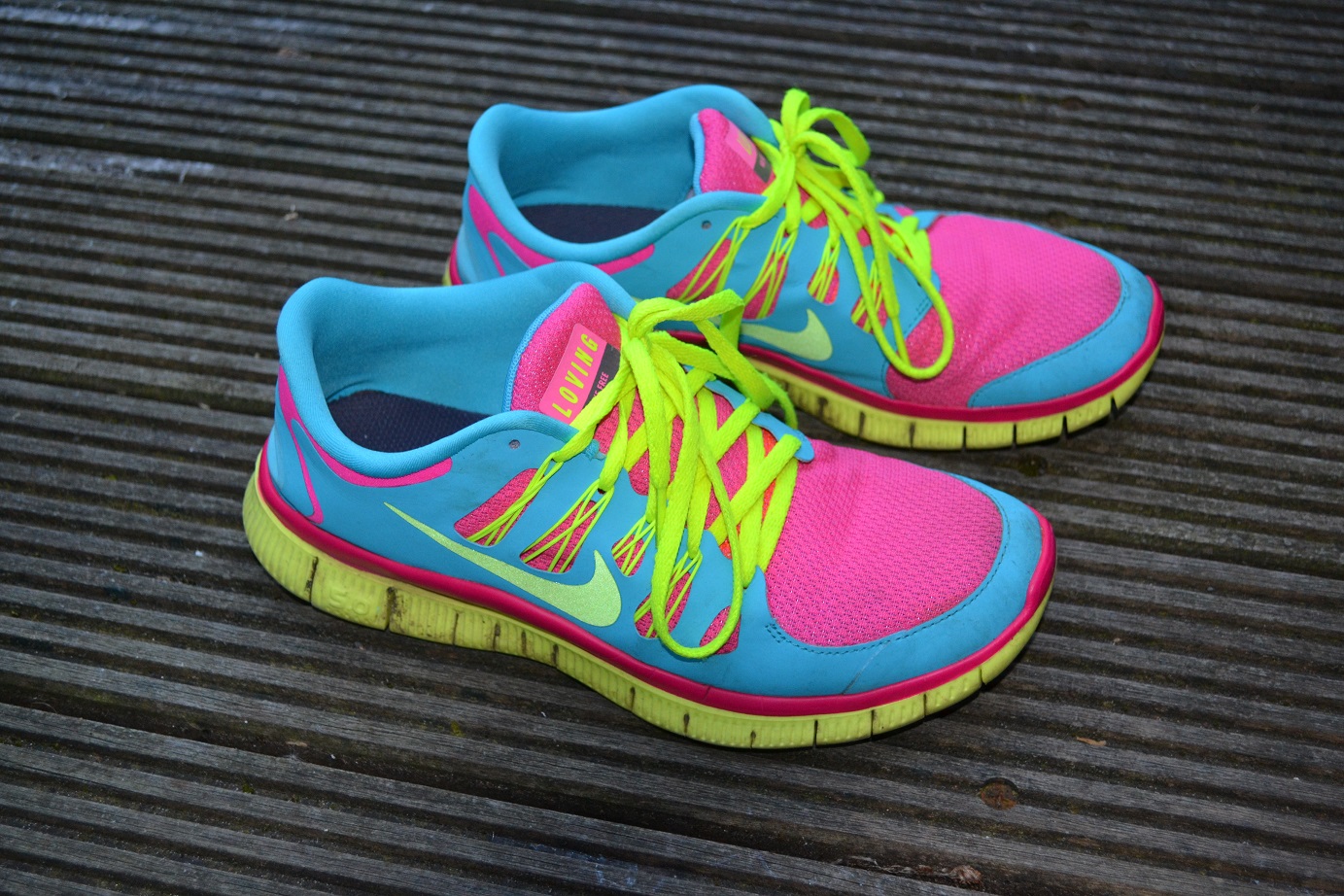 Nike Free Runs 5.0+ iD | Giving up the 